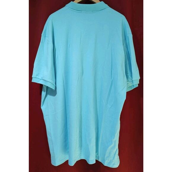 Men's Polo Ralph Lauren Polo Shirt Light Blue Interlock Short Sleeve Pony - XXL - Picture 3 of 5